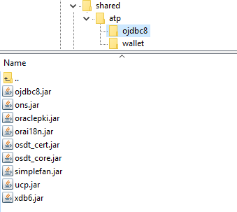 ojdbc8 folder